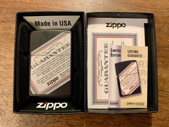 Zippo - Guarantee - Lighter - Stål (rustfrit)