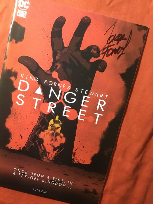 DANGER STREET 1 to 12 - signed by Jorge Fornes - 12 Signed comic - Første udgave - 2023/2024