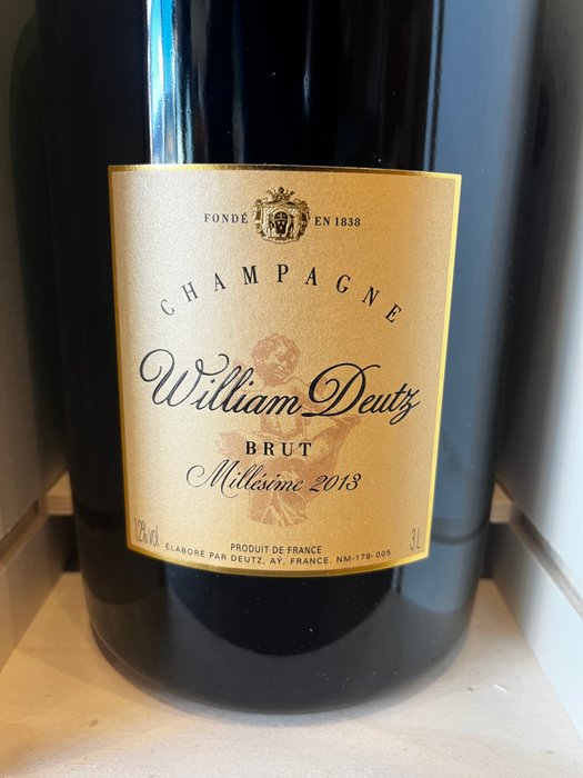 2013 Deutz, Cuvée William Deutz - Champagne - 1 Dobbelt Magnum/Jeroboam (3,0 L)