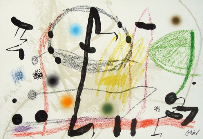 Joan Miro (1893-1983) - Joan Miró - Maravillas con variaciones acrosticas 13