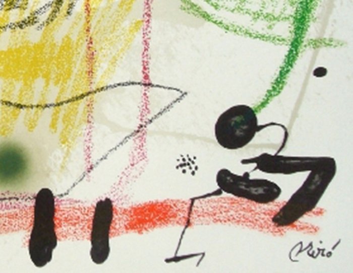 Joan Miro (1893-1983) - Joan Miró - Maravillas con variaciones acrosticas 13