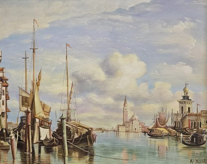 Aldo Marini (XX) - Canal Grande Venezia