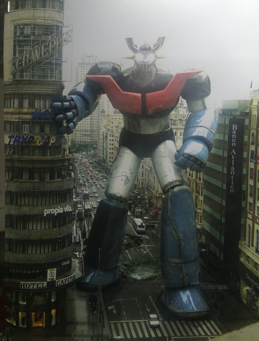 LIEBANA - Mazinger Z - Efecto 3D en Madrid - Big Size