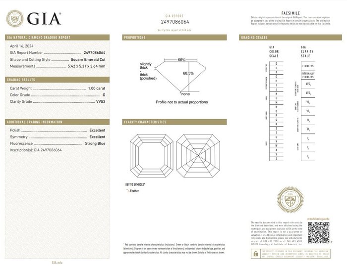 Øreringe - 18 kraat Gulguld -  2.00ct. tw. Diamant (Natur)