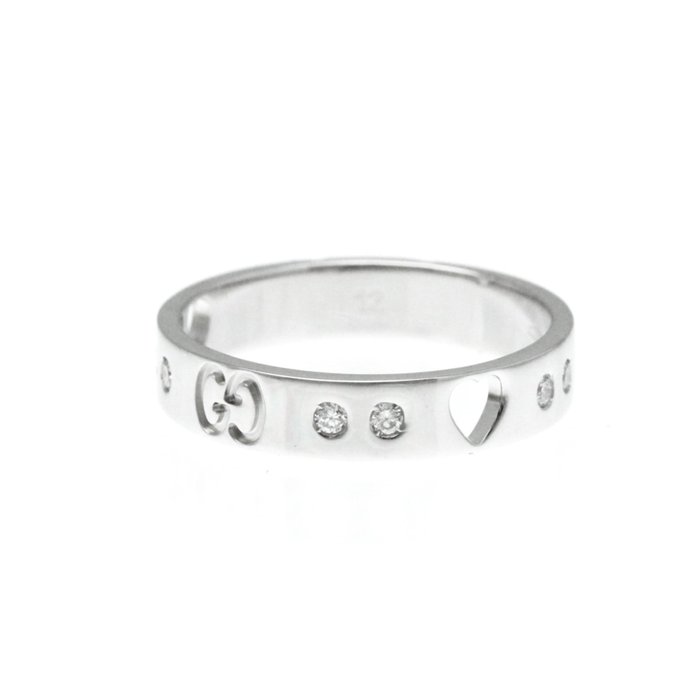 Gucci - Ring - 18 kraat Hvidguld