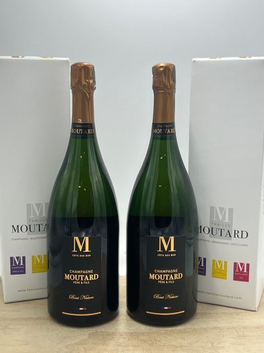 Moutard - Champagne Brut Nature - 2 Magnummer (15 L)