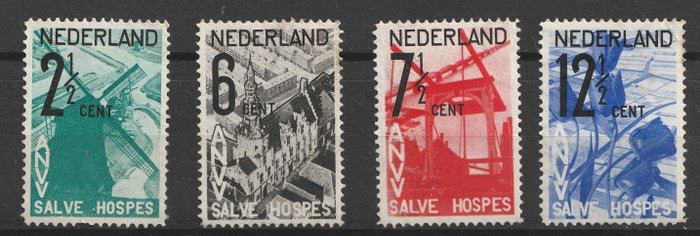 Holland 1928/1936 - komplet serie - tussen NVPH 220/223 en 287/288