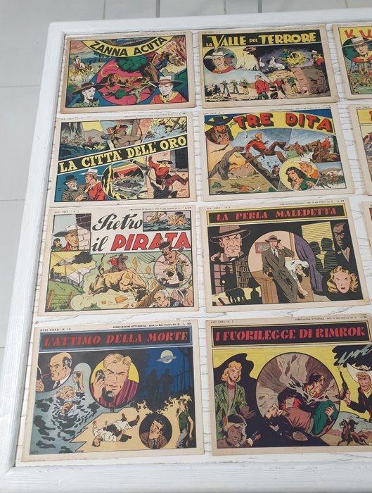 Urrà - Serie completa originale Albi Urrà 1-34 originale ( n.18 anastatico) - 34 Comic - Første udgave