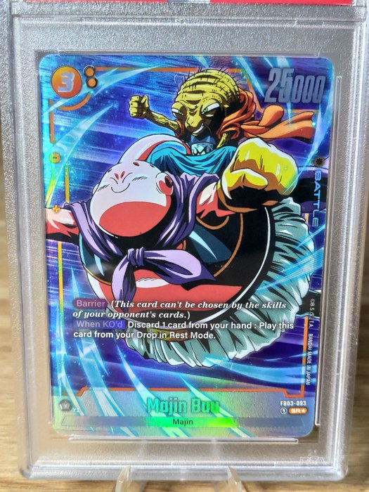 Dragon Ball Fusion World Graded card - FB03 - Majin Buu  Babidi - Alternate Art - PSA 10