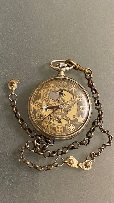 Omega Masonic Vintage Pocket Watch - 1905-1920