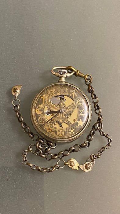 Omega Masonic Vintage Pocket Watch - 1905-1920