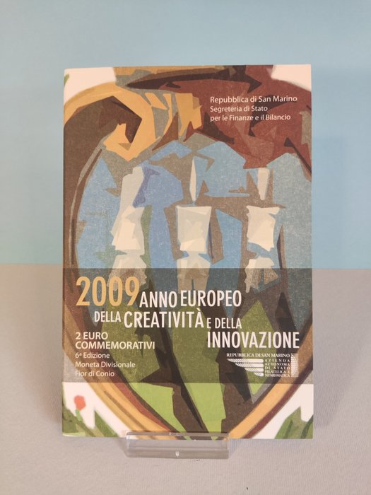 San Marino. 2 Euro 2009 "Creatività e Innovazione"  (Ingen mindstepris)