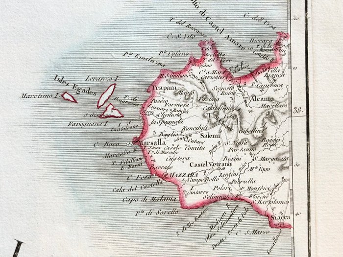 Tunesien - Tunis, Algérie, Sicile; Chanlaire - Tunisie - 1821-1850