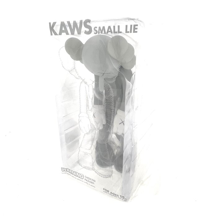 Kaws (1974) - Small Lie (grey)