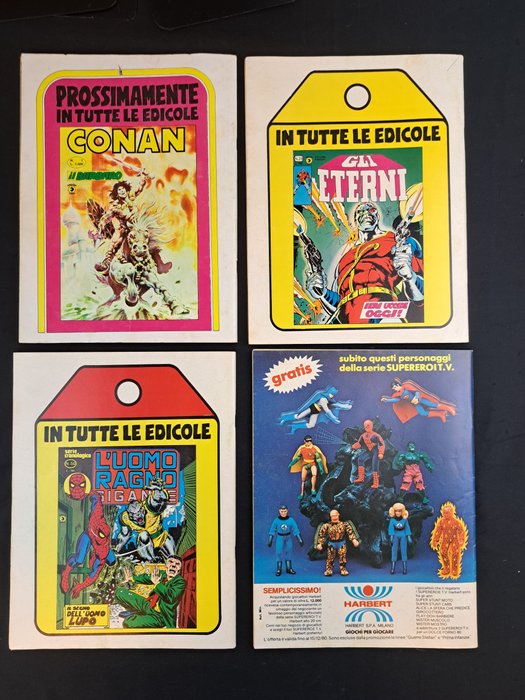 L'Incredibile Hulk nn. 1/8, 10/13, 15 - 13 Comic - Første udgave - 1981