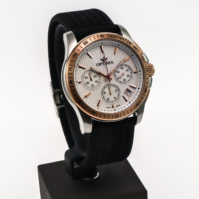 Optima - Swiss Chronograph - OSC377-SRX-1 - Ingen mindstepris - Mænd - 2011-nu