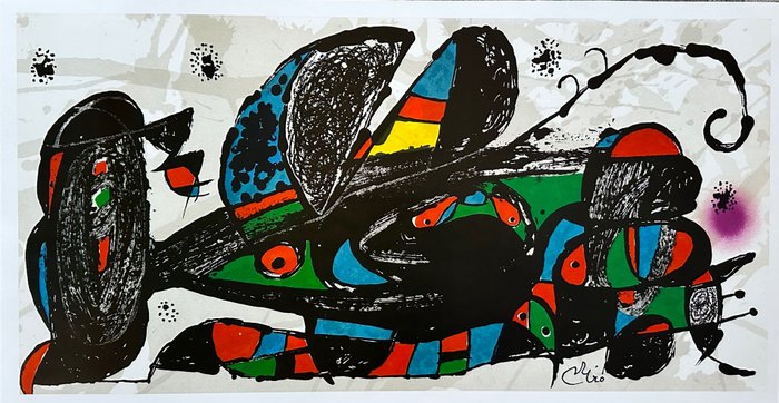 Joan Miro (1893-1983) - Iran 1974