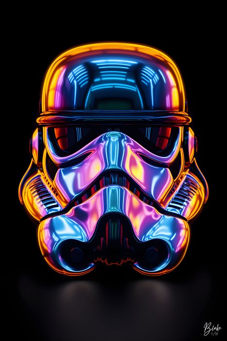 BLAKE - Head stormtrooper V.Holographique