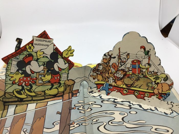 Disney - Micky Muis in het Circus (3-D pop-up) - 1938