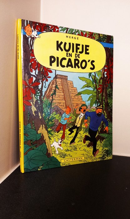 Kuifje 23 - Kuifje en de Picaro's - 1 Album - Første udgave - 1976