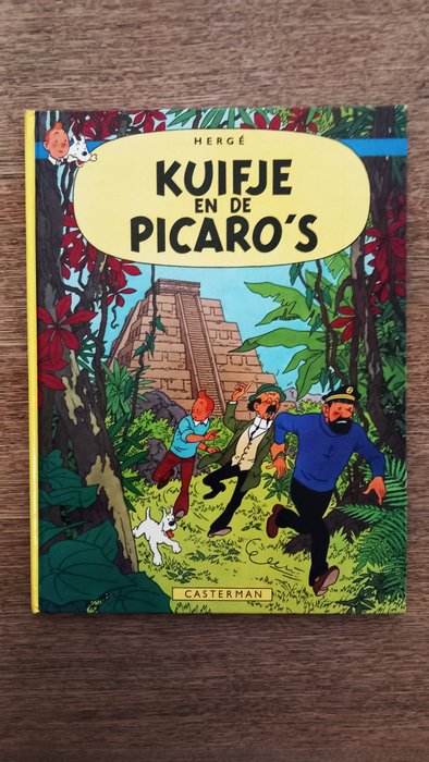 Kuifje 23 - Kuifje en de Picaro's - 1 Album - Første udgave - 1976