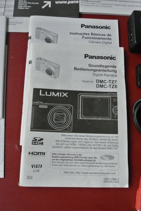 Panasonic Lumix DMC - TZ 7 Digitalt kompaktkamera