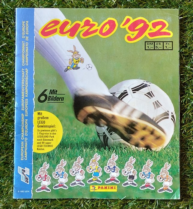 Panini - Euro 92 - German edition - 1 Complete Album