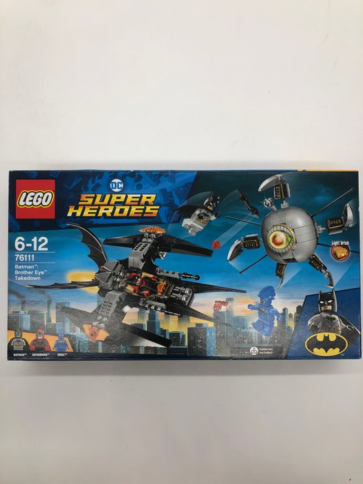 Lego - dc super heroes - 76111 - lego dc super heroes 76111 batman: brother eye takedown - 2010-2020 - Danmark