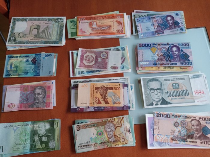 Verden. - 850 banknotes - various dates