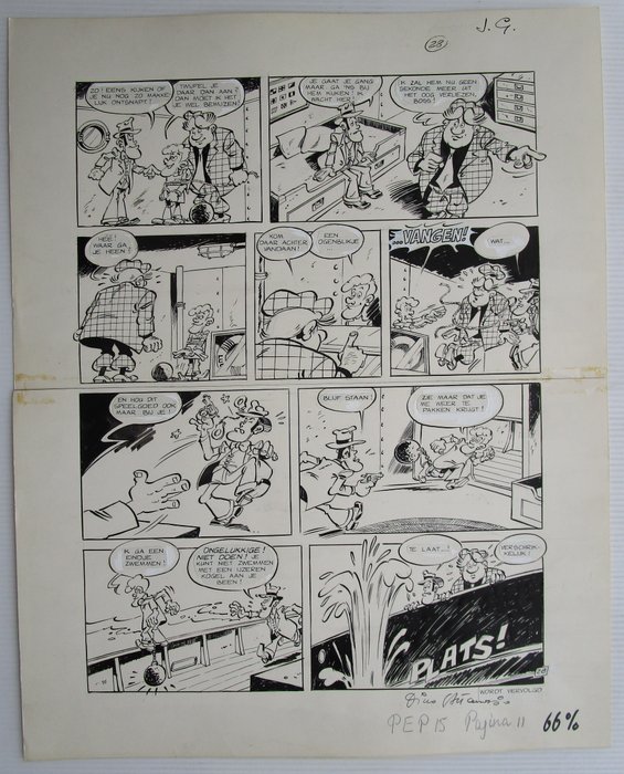 Attanasio, Dino - 1 Original page - Johnny Goodbye