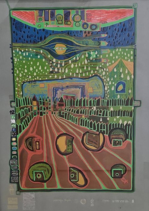 Friedensreich Hundertwasser (1928-2000) - Straße der Überlebenden