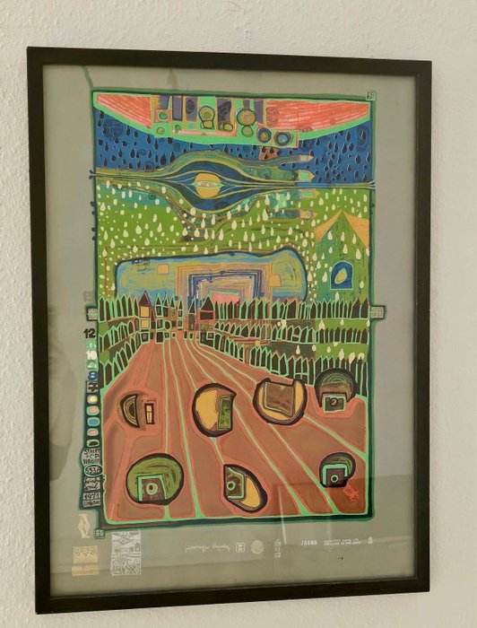 Friedensreich Hundertwasser (1928-2000) - Straße der Überlebenden