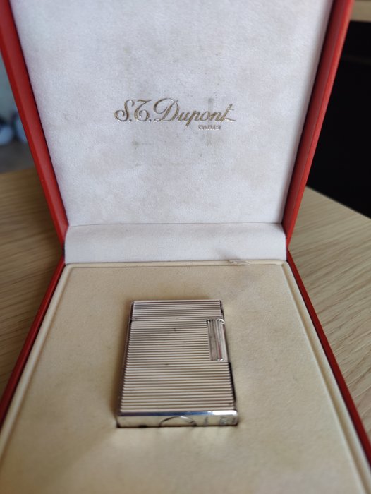 S.T. Dupont - Lighter - Forsølvet