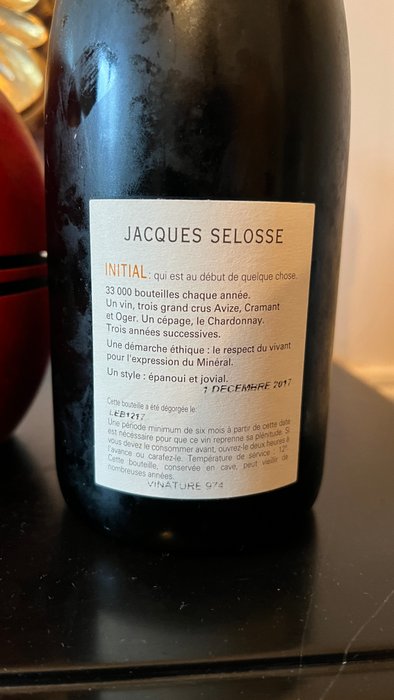 Jacques Selosse, Initial - Champagne - 1 Flaske (0,75L)