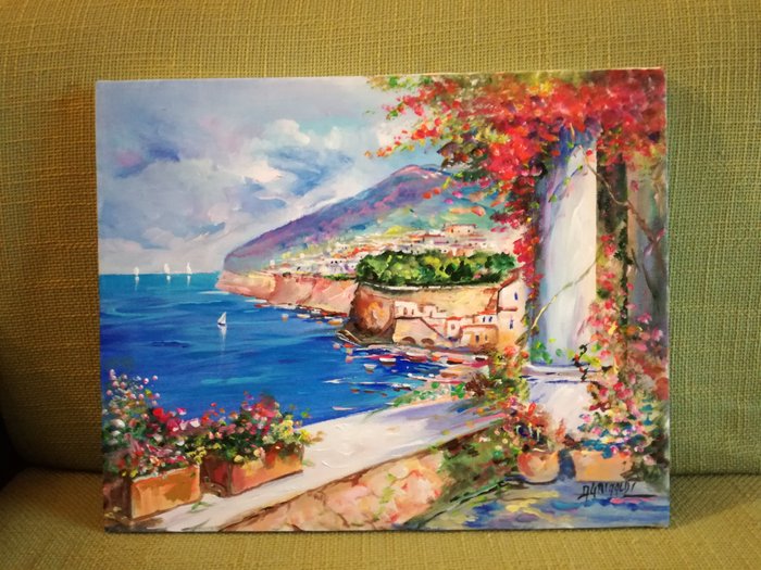 Alfredo Grimaldi (1950) - Colori di Sorrento (Costiera Amalfitana)