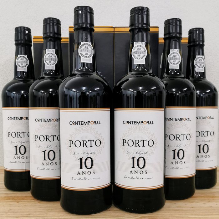 Contemporal - 10 years old Tawny -  Porto  - 6 Flasker (0,75 L)