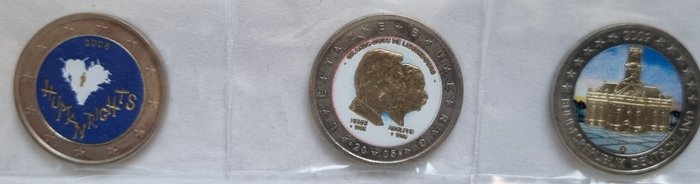 Europa. 2 Euro 2004/2015 (20 verschillende)  (Ingen mindstepris)