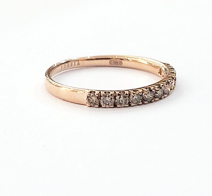 Crieri - 18 kraat Pink guld - Ring - 0.40 ct