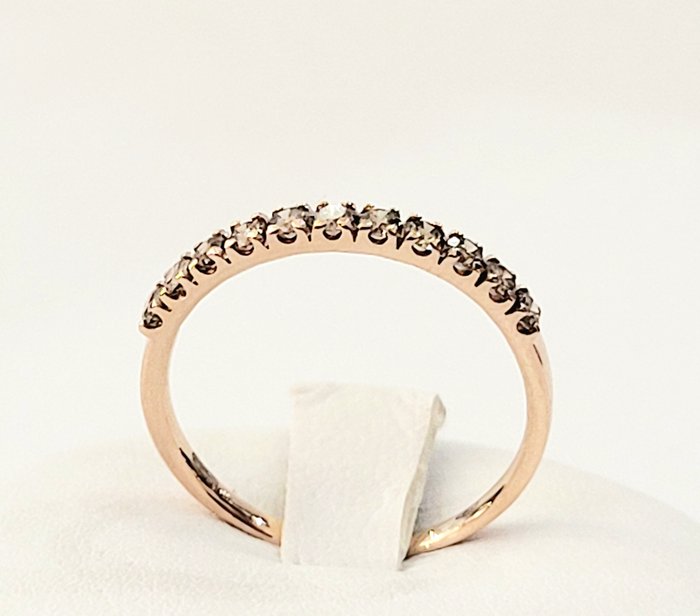 Crieri - 18 kraat Pink guld - Ring - 0.40 ct