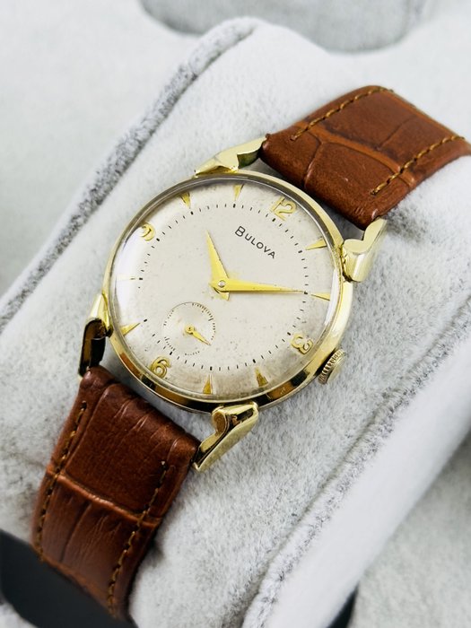 Bulova - Ultra Slim Patina Dial - Ingen mindstepris - 8553095 - Mænd - 1960-1969