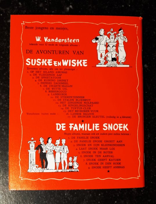 Suske en Wiske - Lambik baloor - Eerste druk - Beperkte oplage - 1985 - 1 Album - Begrænset udgave - 1985