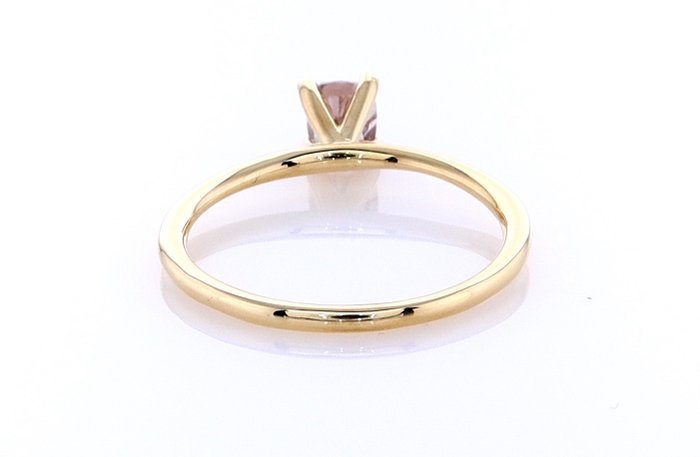 Ingen mindstepris - Ring - 14 karat Gulguld -  0.55ct. tw. Diamant (Naturfarvet)