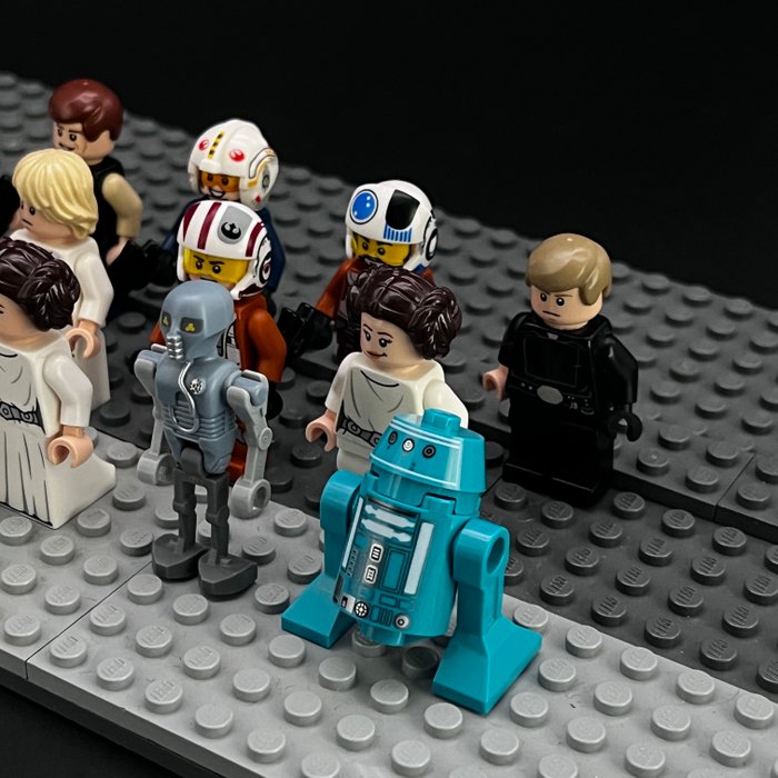 Lego - Star Wars - Lego Star Wars Rebellion Lot - Princess Leia, Luke Skywalker - 2000-2010 - Danmark