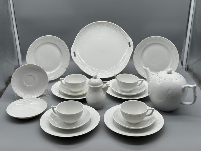 Hochwertiges Fürstenberg - 20-teiliges Geschirr-Set mit stilvollem Design - Te service (20) - Porcelæn