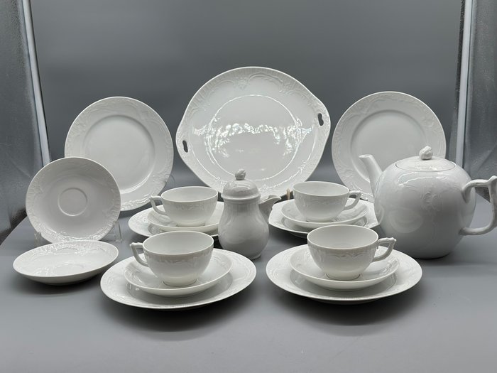 Hochwertiges Fürstenberg - 20-teiliges Geschirr-Set mit stilvollem Design - Te service (20) - Porcelæn