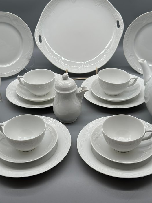 Hochwertiges Fürstenberg - 20-teiliges Geschirr-Set mit stilvollem Design - Te service (20) - Porcelæn