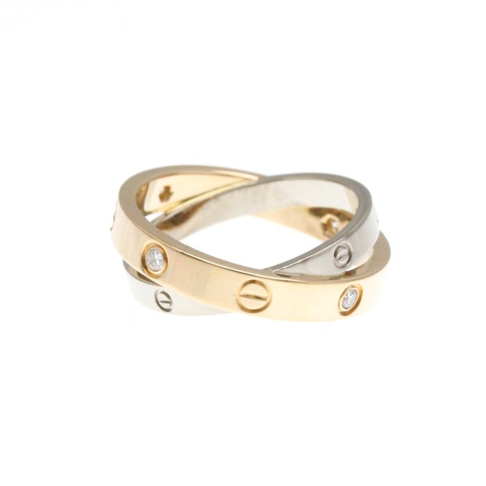 Cartier - Ring - 18 kraat Hvidguld, Pink guld