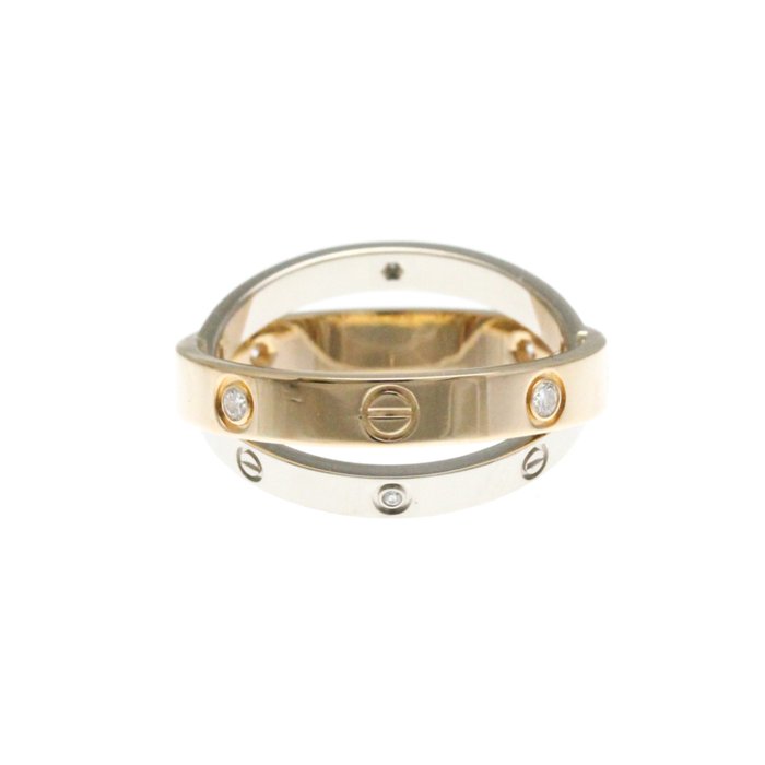 Cartier - Ring - 18 kraat Hvidguld, Pink guld