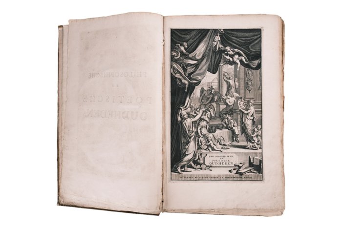 Thomas Stanley, Basilius Kennet, vertaald door Salomon Bor - Historische Beschryving der Grieksche en Oostersche Wijsgeeren, benevens de Levens-Bedrijven der - 1702