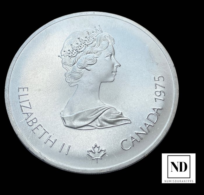 Canada. Elizabeth II. 10 dolares 1976 - Canada  (Ingen mindstepris)